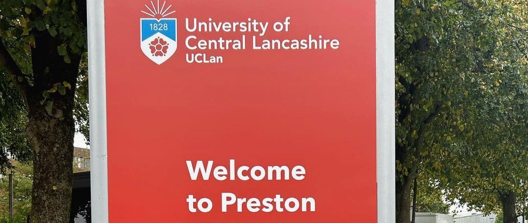 University of central Lancashire in Preston